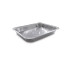 100 Low Gastro 1/4 Plates 1150 ml (264 x 160 x H. 40 mm) Practical and Resistant Aluminium Food Use - D-Work