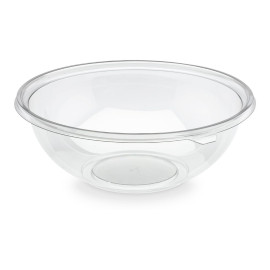 50 Tapas de cristal PET para latas de ensalada redondas de 1000, 750, 480ml D. 150mm - D-Work