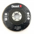 3 dischi lamellari piatti D. 115 x Al. 22,23 mm Gr 40 al corindone per legno, metallo - 738434 - Beast