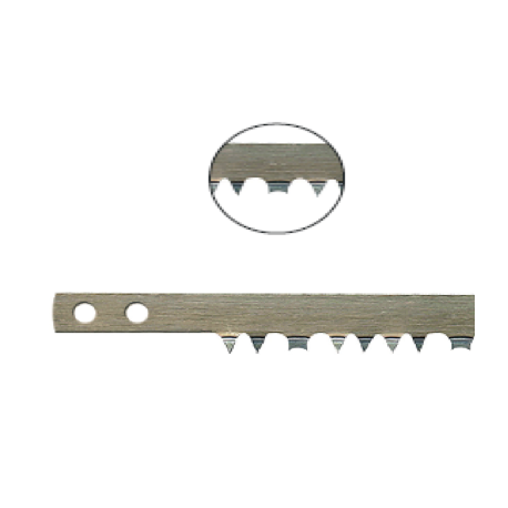 5 bow saw blades L. 610 x Ht. 20 x th. 0,67 x American tooth for green wood - Diamwood Platinum