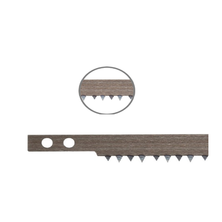 5 bow saw blades L. 610 x Ht. 20 x th. 0,67 x Isosceles toothing for dry wood - Diamwood Platinum